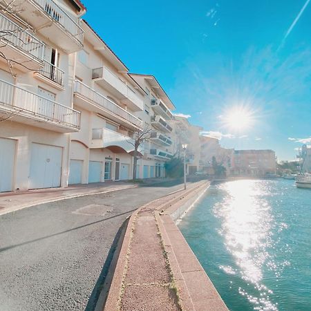 Superbe T2 Au Calme Avec Balcon Sur La Marina - 10 Apartment Canet-en-Roussillon Luaran gambar